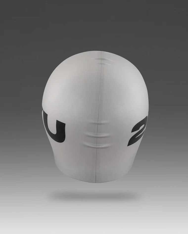 2XU Silicone Swimming Cap White Xciter Sports South Africa