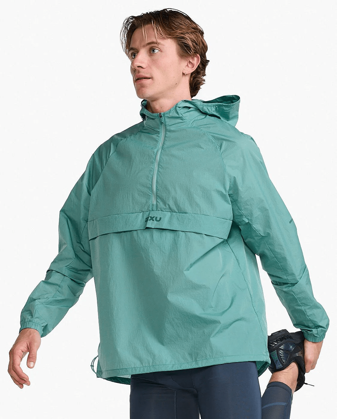2XU men's Aero Anorak lightweight running jacket – alternate product view