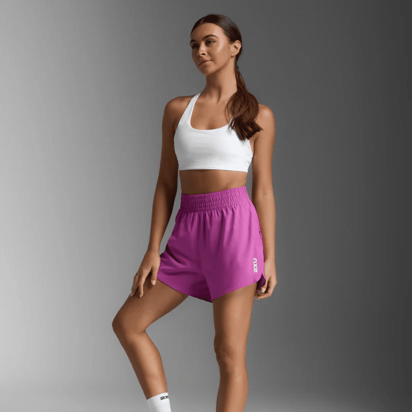 2XU Aero women's high-rise 4-inch running shorts – alternate product view