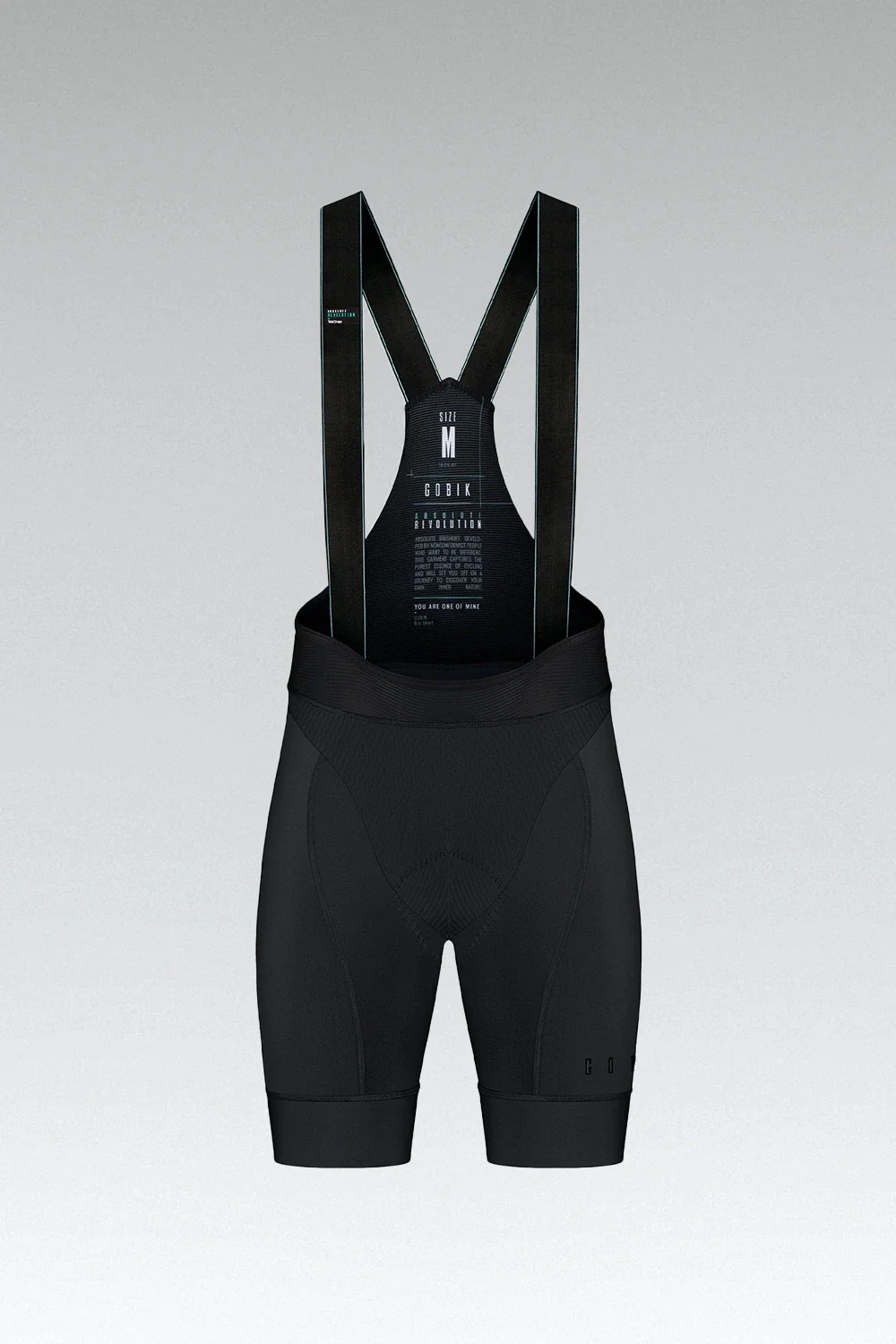 Gobik Men's Bib Short | Revolution K10 | Black
