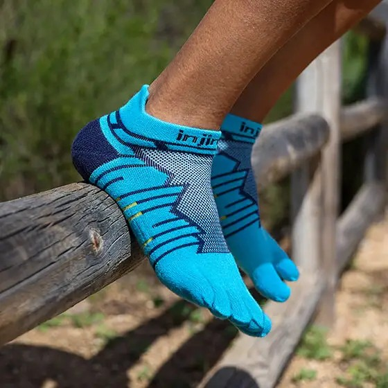 Injinji Ultra Run No-Show Running Socks Xciter Sports