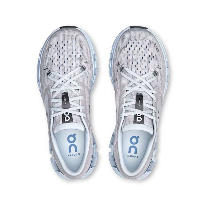 Women On Cloud X 4 Silver Chambray Training Shoe - Xciter Sports South Africa