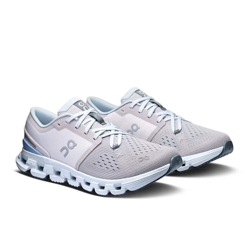 Women On Cloud X 4 Silver Chambray Training Shoe - Xciter Sports South Africa