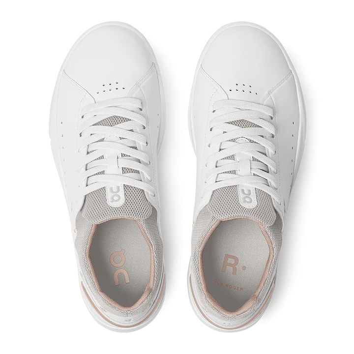 On Running Ladies The Roger Advantage | White/Rose