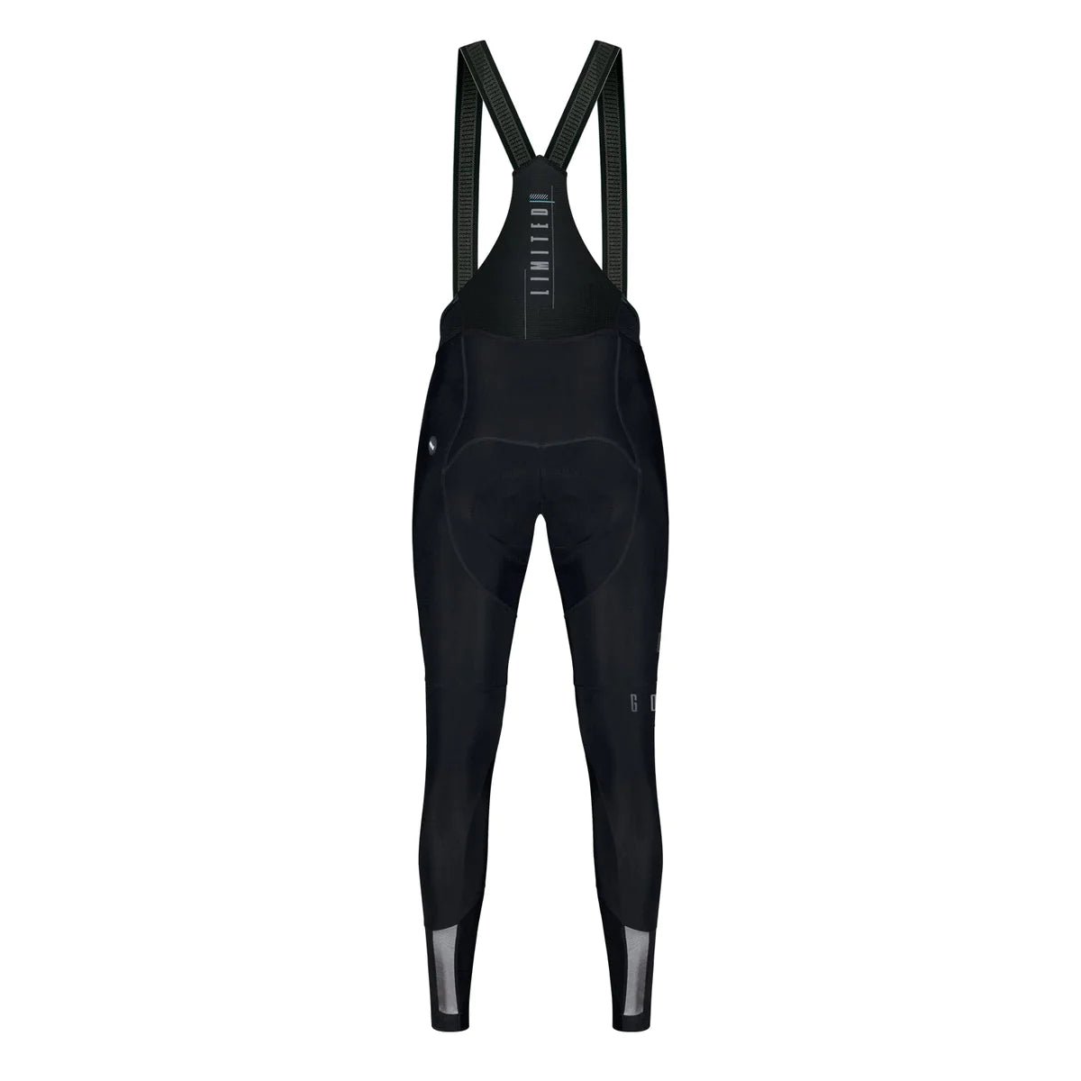 Gobik Limited 5.0 men's thermal cycling bib tights in Black – alternate product view