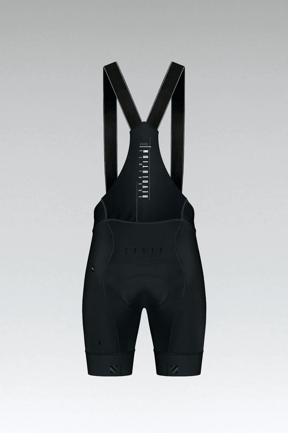 Gobik Revolution K10 men's bib shorts in Black – alternate product view
