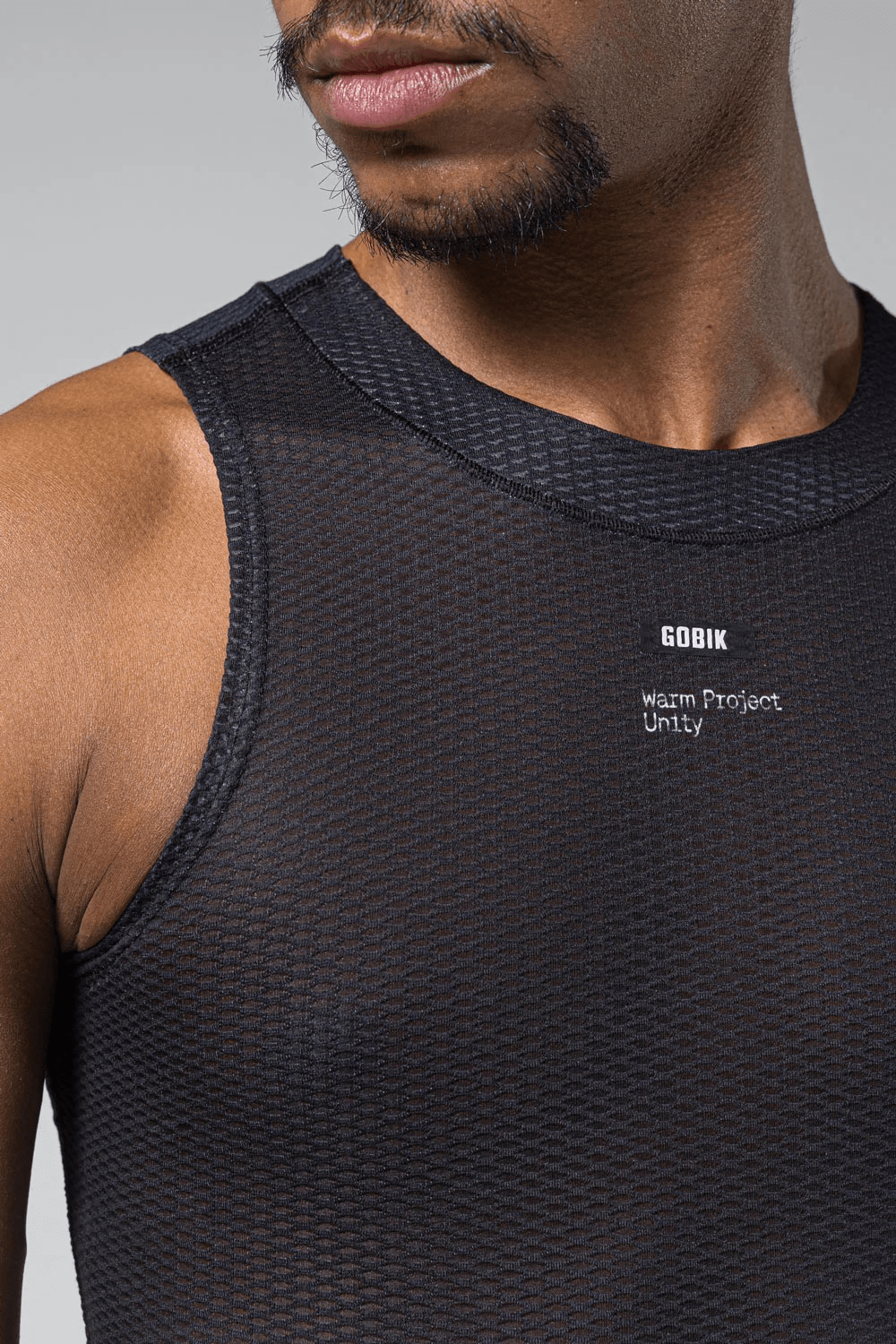 Gobik Second Skin men's cycling base layer in Moonless – alternate product view