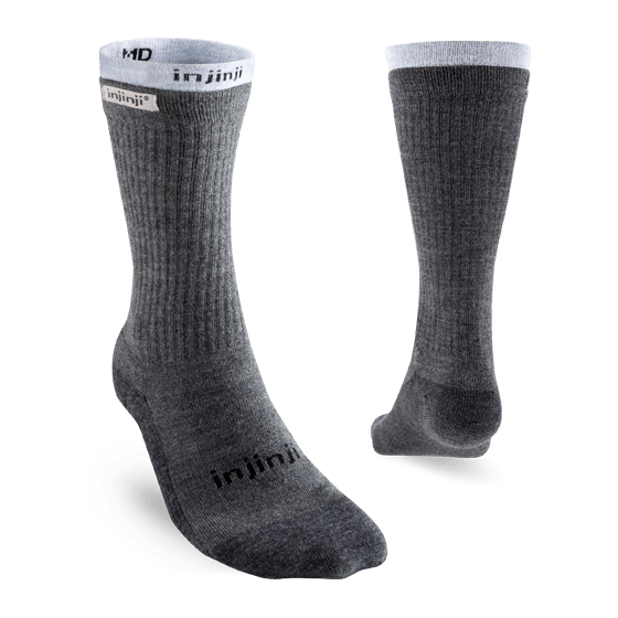 Injinji Men's Liner + Hiker Crew – Hiking Toesock System for SA Trails | Xciter