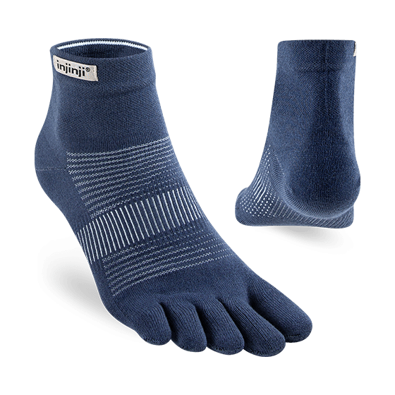 Injinji Run Original Weight Mini-Crew – COOLMAX EcoMade, Arch Support | Xciter