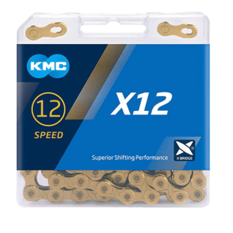 KMC X12 TI-N Gold 12-speed bicycle chain – alternate product view