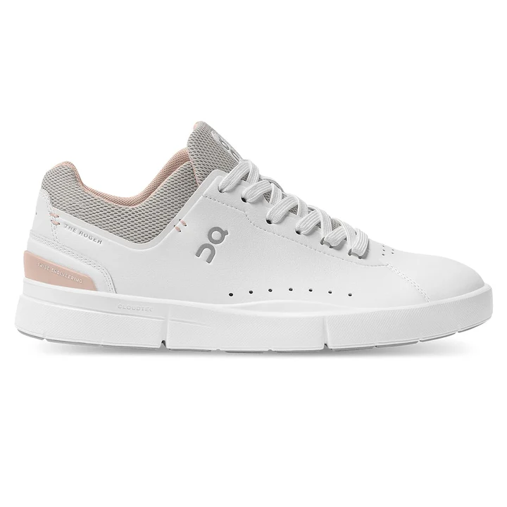 On Running Ladies The Roger Advantage | White/Rose