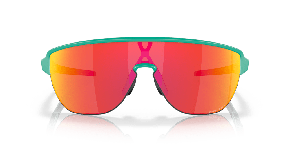 Oakley Corridor performance sunglasses in Matte Celeste with Prizm Ruby lens – additional product view
