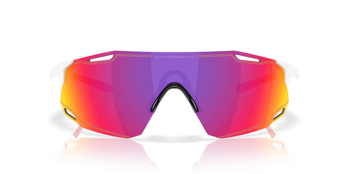 Oakley Cybr Dyno performance sunglasses in Polished White with Prizm Road lens – additional product view