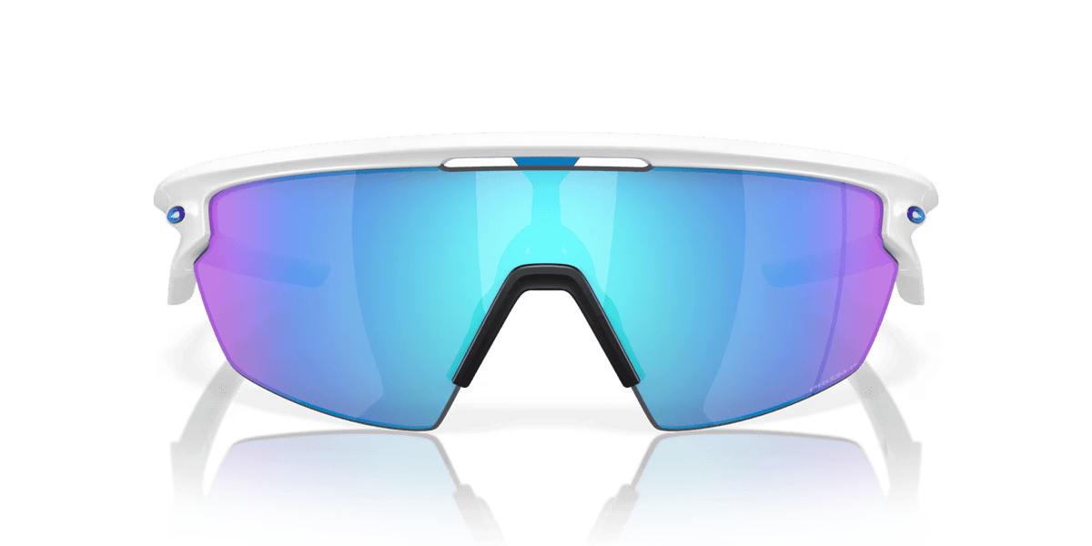Oakley Sphaera performance sunglasses in Matte White with Prizm Sapphire lens – additional product view