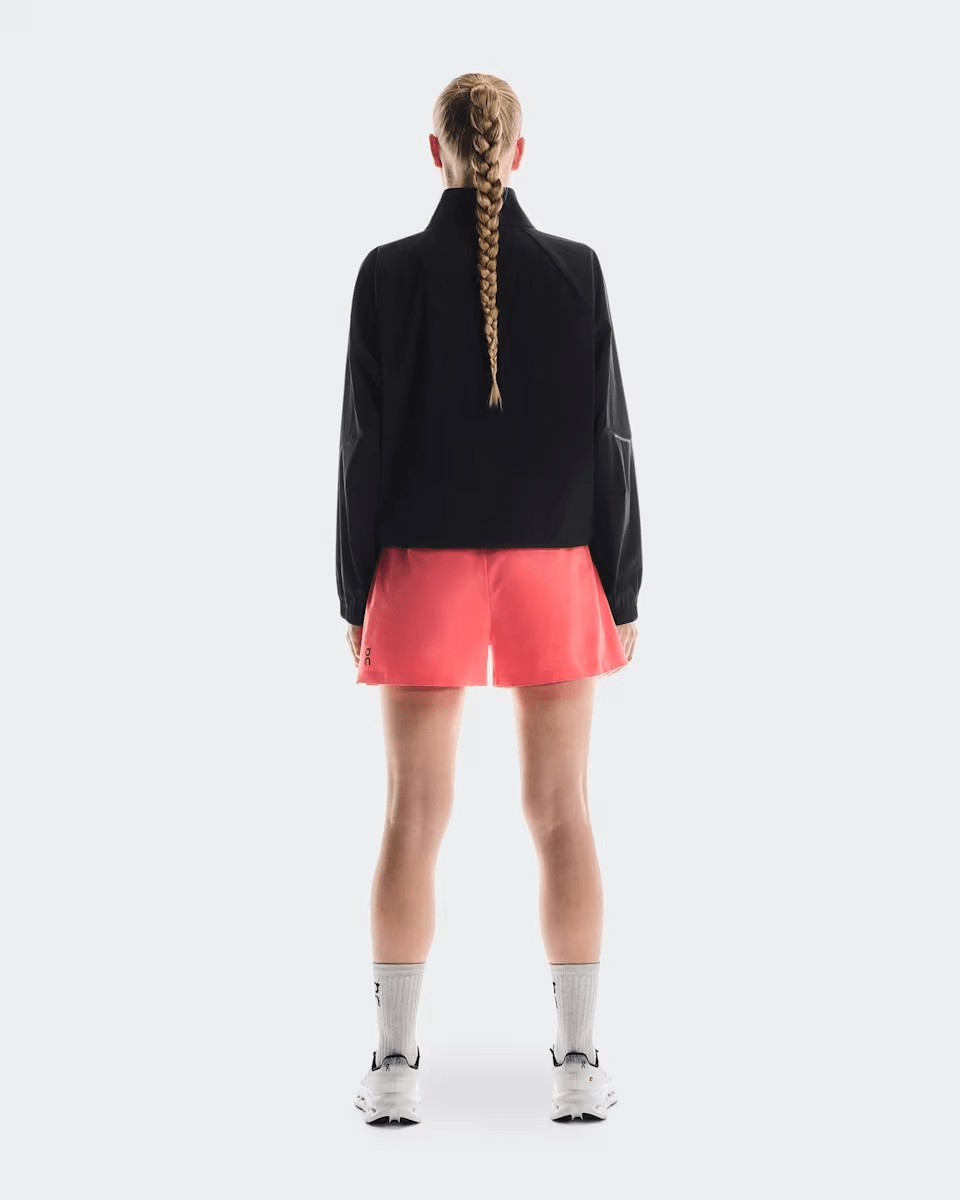 On Running Women's Focus Shorts in Coral - back view