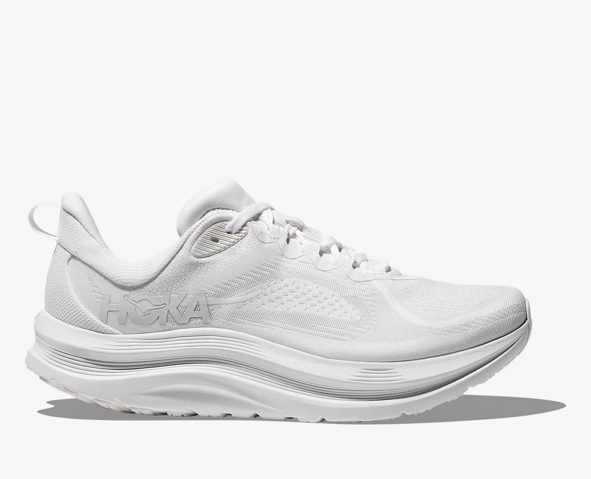 HOKA Kawana 3 women's white training shoe side view