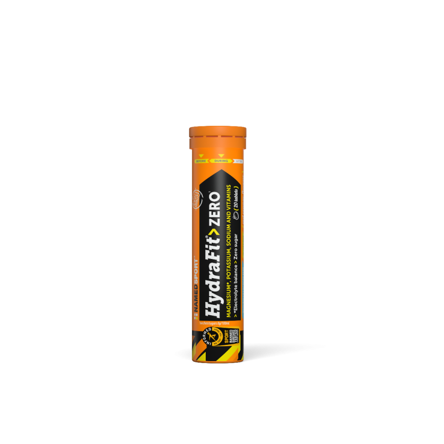 NamedSport HydraFit Zero | Electrolyte Effervescent Tabs | 20 Tabs