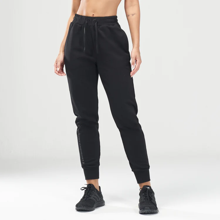 Squatwolf Ladies Code Relaxed Joggers | Black