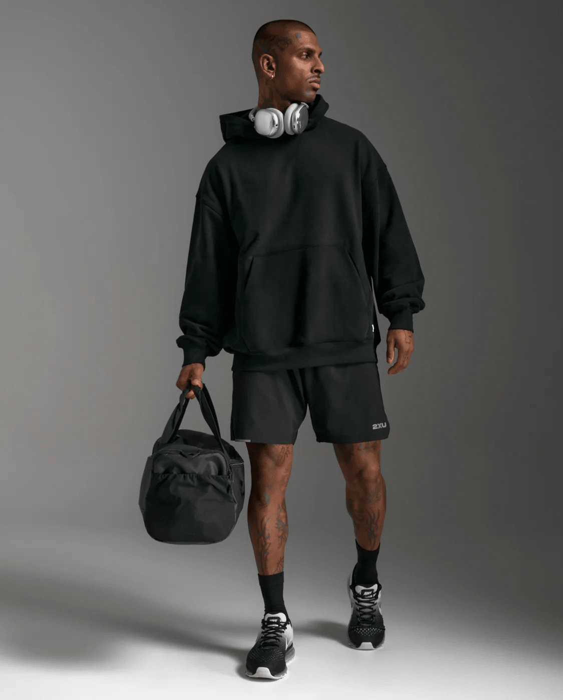 2XU EZ Oversized Organic Cotton Hoodie | Unisex Training Fleece - 5 - Xciter Sports Apparel