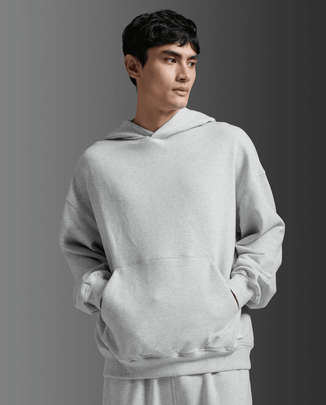2XU EZ Oversized Organic Cotton Hoodie | Unisex Training Fleece - 14 - Xciter Sports Apparel