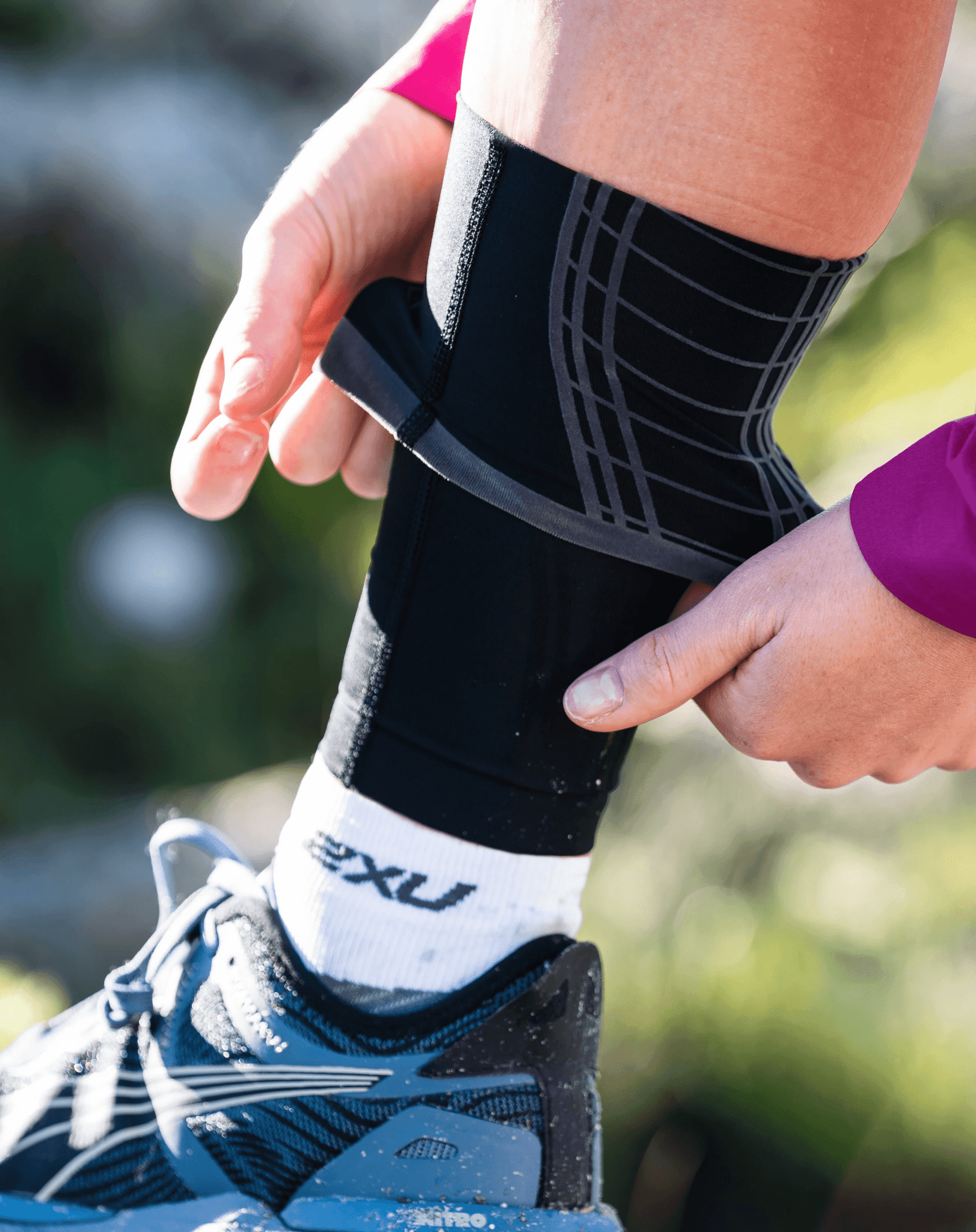 2XU Light Speed Compression Calf Guards - 5 - Xciter Sports Apparel