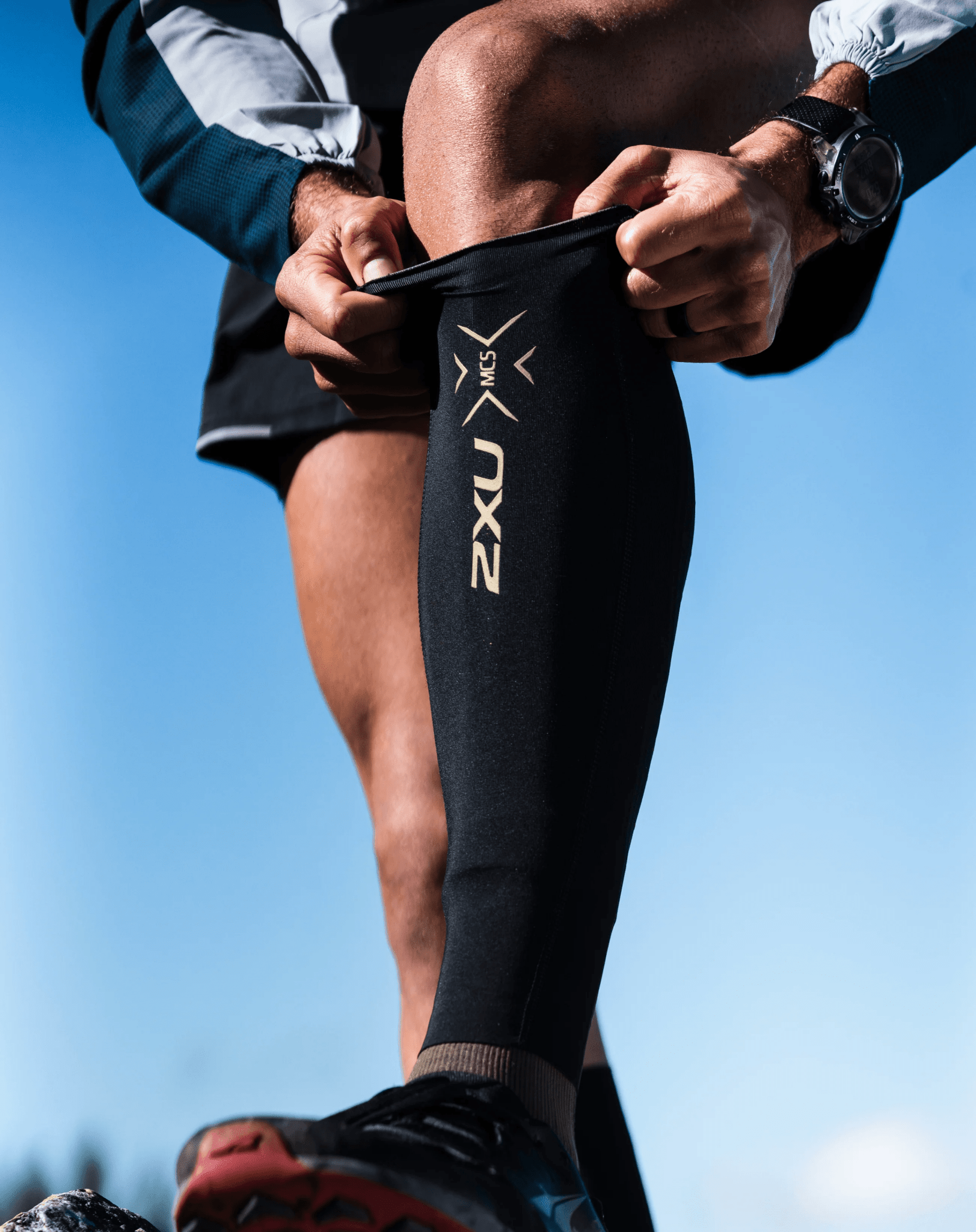 2XU Light Speed Compression Calf Guards - 6 - Xciter Sports Apparel