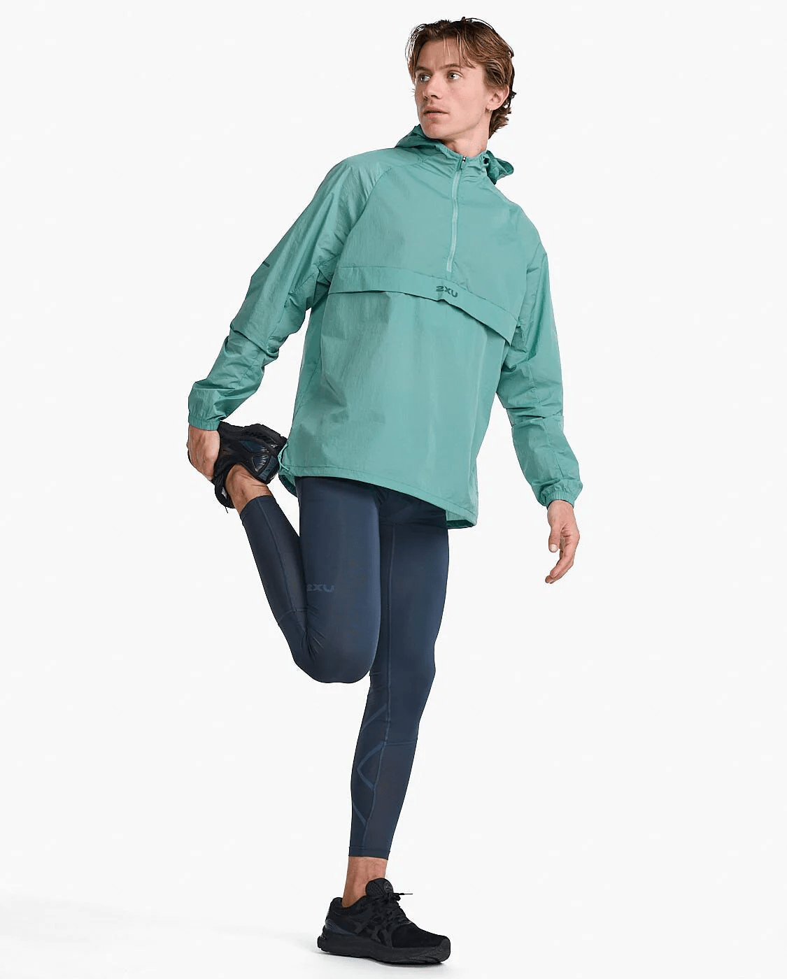 2XU Men's Aero Anorak – Lightweight, Packable Running Jacket - 4 - Xciter Sports Apparel