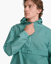 2XU Men's Aero Anorak – Lightweight, Packable Running Jacket - 5 - Xciter Sports Apparel