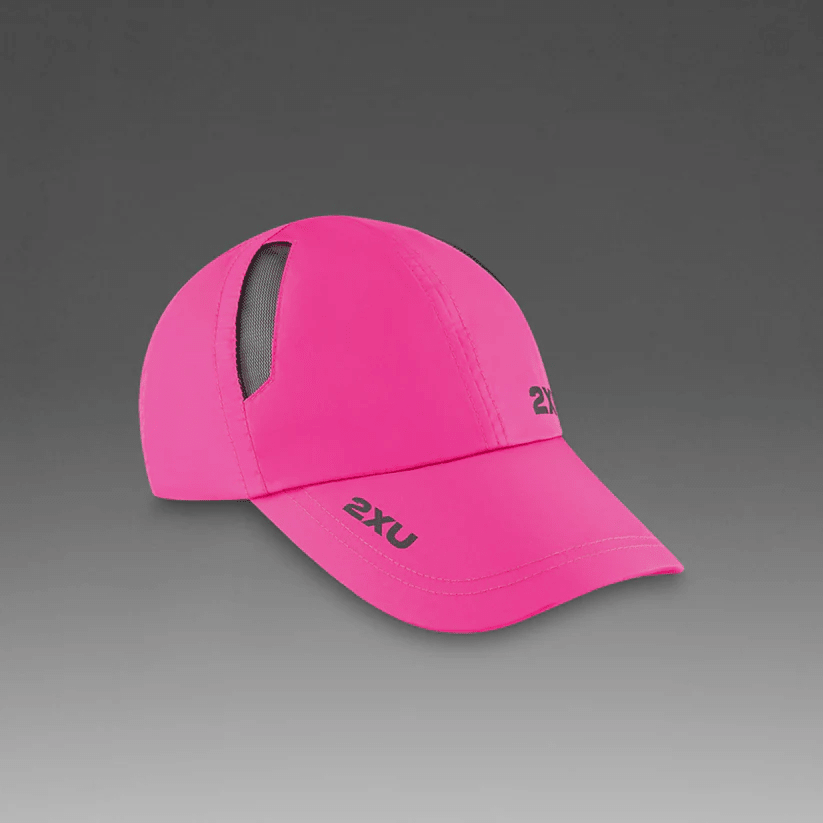 2XU Run Cap – Lightweight Running Cap with Moisture - Wicking Sweatband - 1 - Xciter Sports Apparel