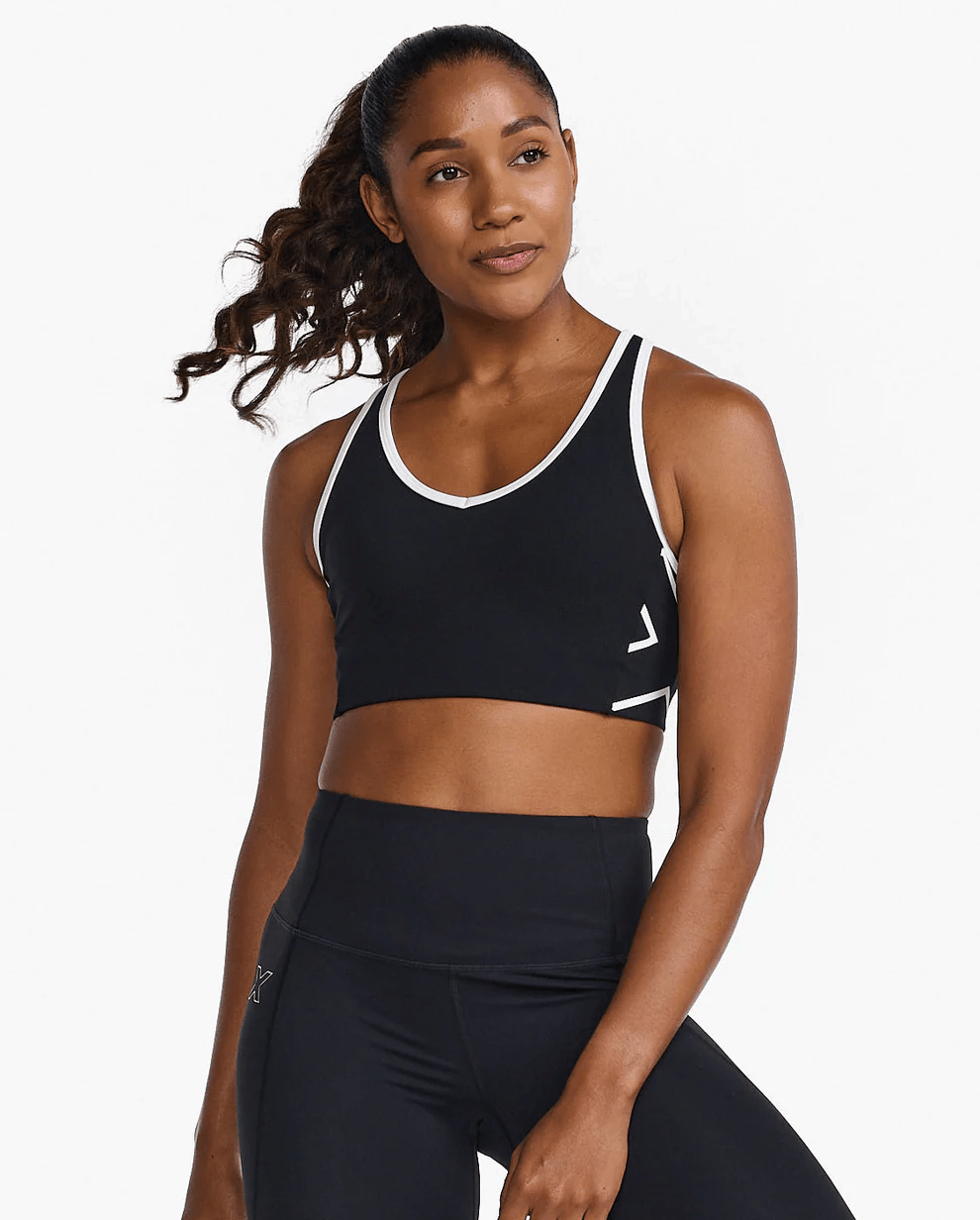2XU Women's Motion Racerback Sports Bra – Medium Impact, Sweat - Wicking - 1 - Xciter Sports Apparel