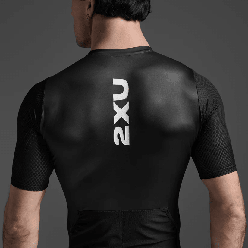 Men's 2XU Aero Hex Sleeved Trisuit - 5 - Xciter Sports Apparel
