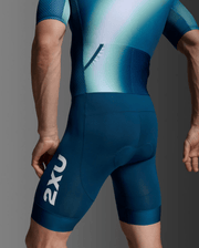 Men's 2XU Aero Hex Sleeved Trisuit - 9 - Xciter Sports Apparel
