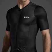 Men's 2XU Aero Hex Sleeved Trisuit - 4 - Xciter Sports Apparel