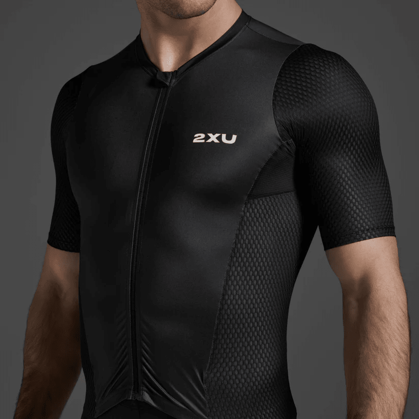 Men's 2XU Aero Hex Sleeved Trisuit - 4 - Xciter Sports Apparel
