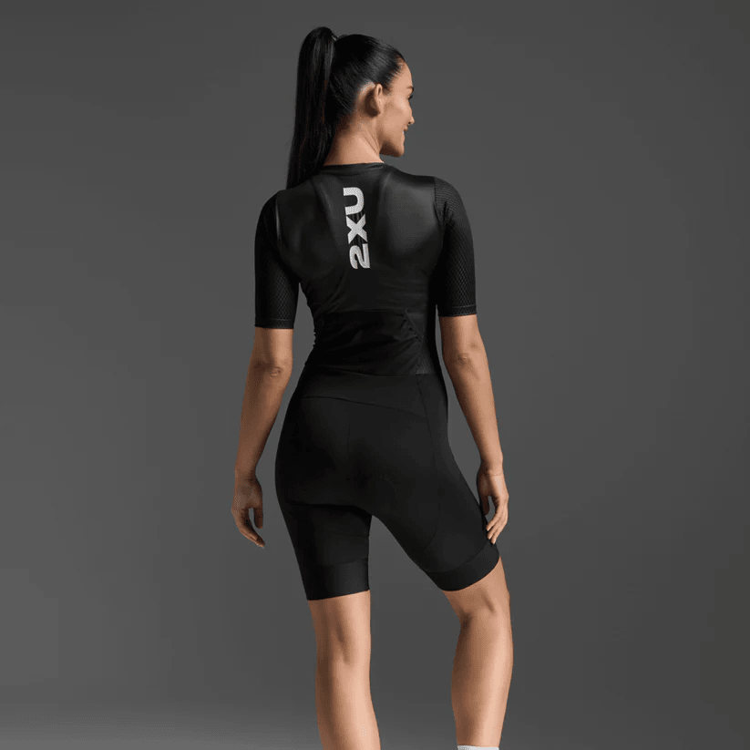 Women's 2XU Aero Hex sleeved trisuit – alternate product view