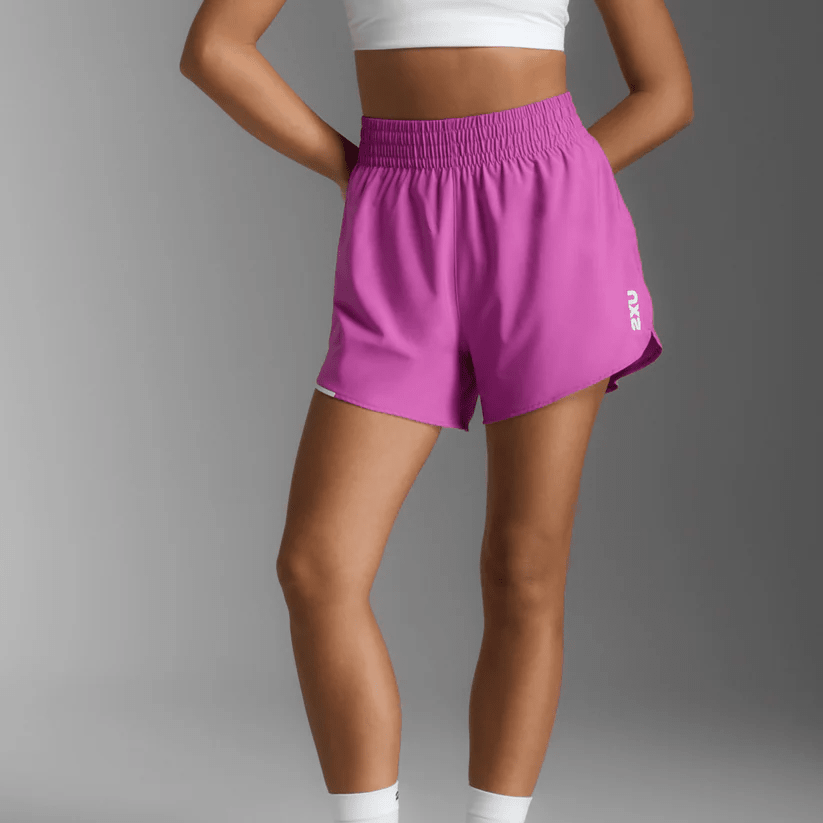 Women's 2XU Aero Hi - Rise 4" Shorts - Lightweight Running Shorts - 1 - Xciter Sports Apparel