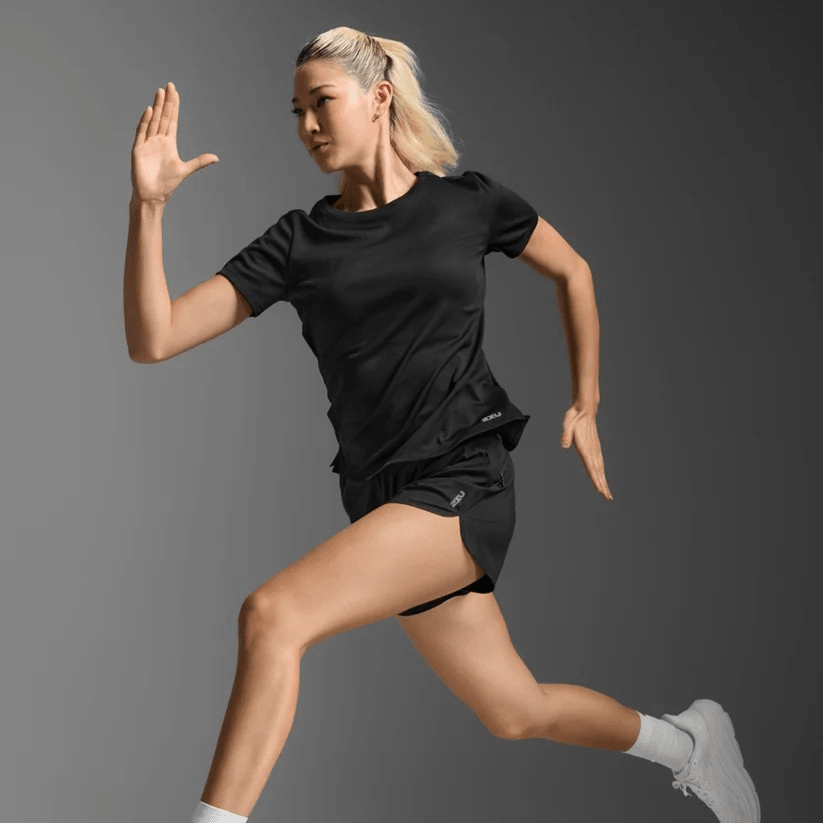 Women's 2XU Aero Mesh Tee - Lightweight Running Shirt with UPF Protection - 11 - Xciter Sports Apparel