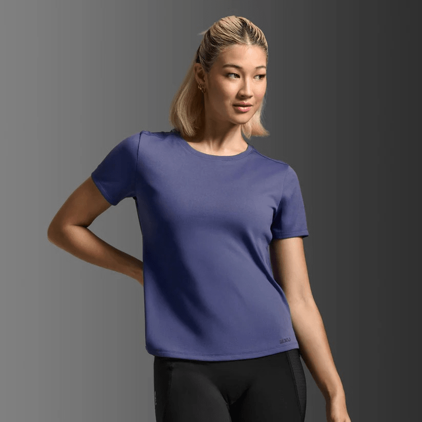 Women's 2XU Aero Mesh Tee - Lightweight Running Shirt with UPF Protection - 4 - Xciter Sports Apparel
