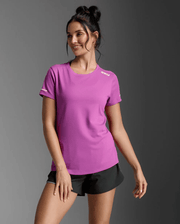 Women's 2XU Aero Tee - Moisture - Wicking Running Shirt - 1 - Xciter Sports Apparel