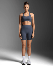 Women's 2XU Form Stash Hi - Rise Bike Shorts - 8 - Xciter Sports Apparel