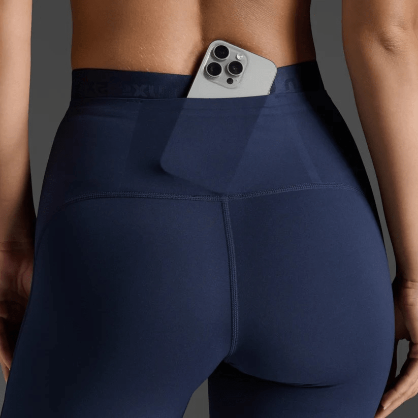 Women's 2XU Form Stash Hi - Rise Bike Shorts - 3 - Xciter Sports Apparel