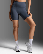 Women's 2XU Form Stash Hi - Rise Bike Shorts - 9 - Xciter Sports Apparel