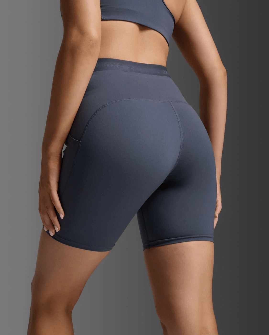 Women's 2XU Form Stash Hi - Rise Bike Shorts - 12 - Xciter Sports Apparel