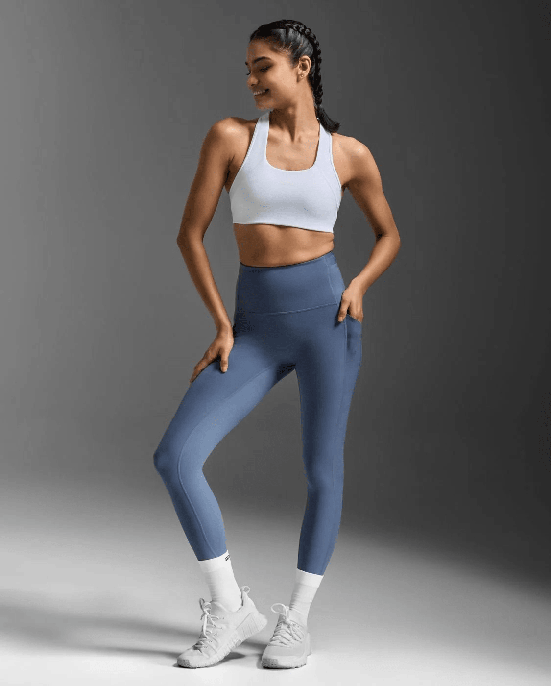 Women's 2XU Form Stash Hi - Rise Compression Tights - 43 - Xciter Sports Apparel