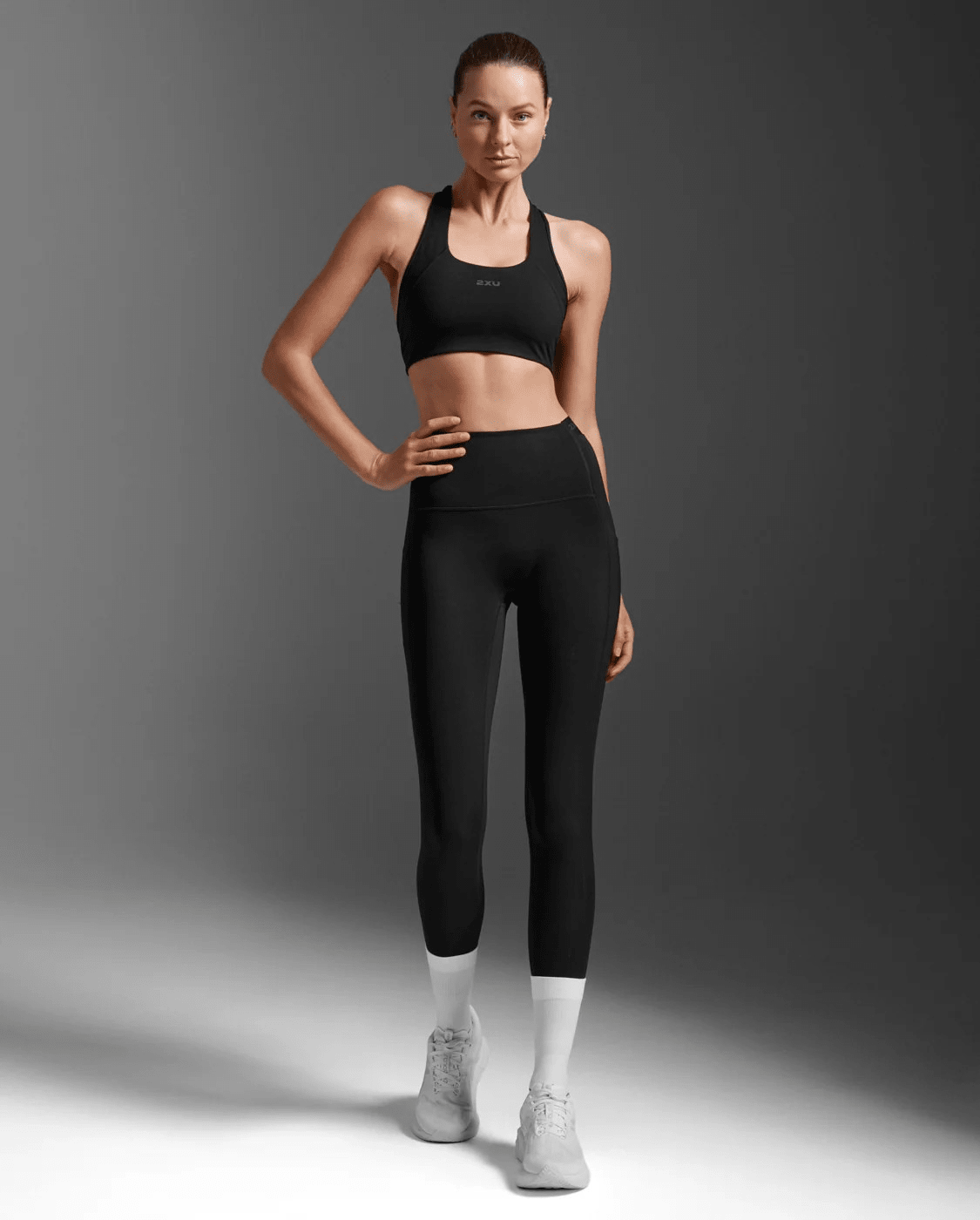 Women's 2XU Form Stash Hi - Rise Compression Tights - 45 - Xciter Sports Apparel