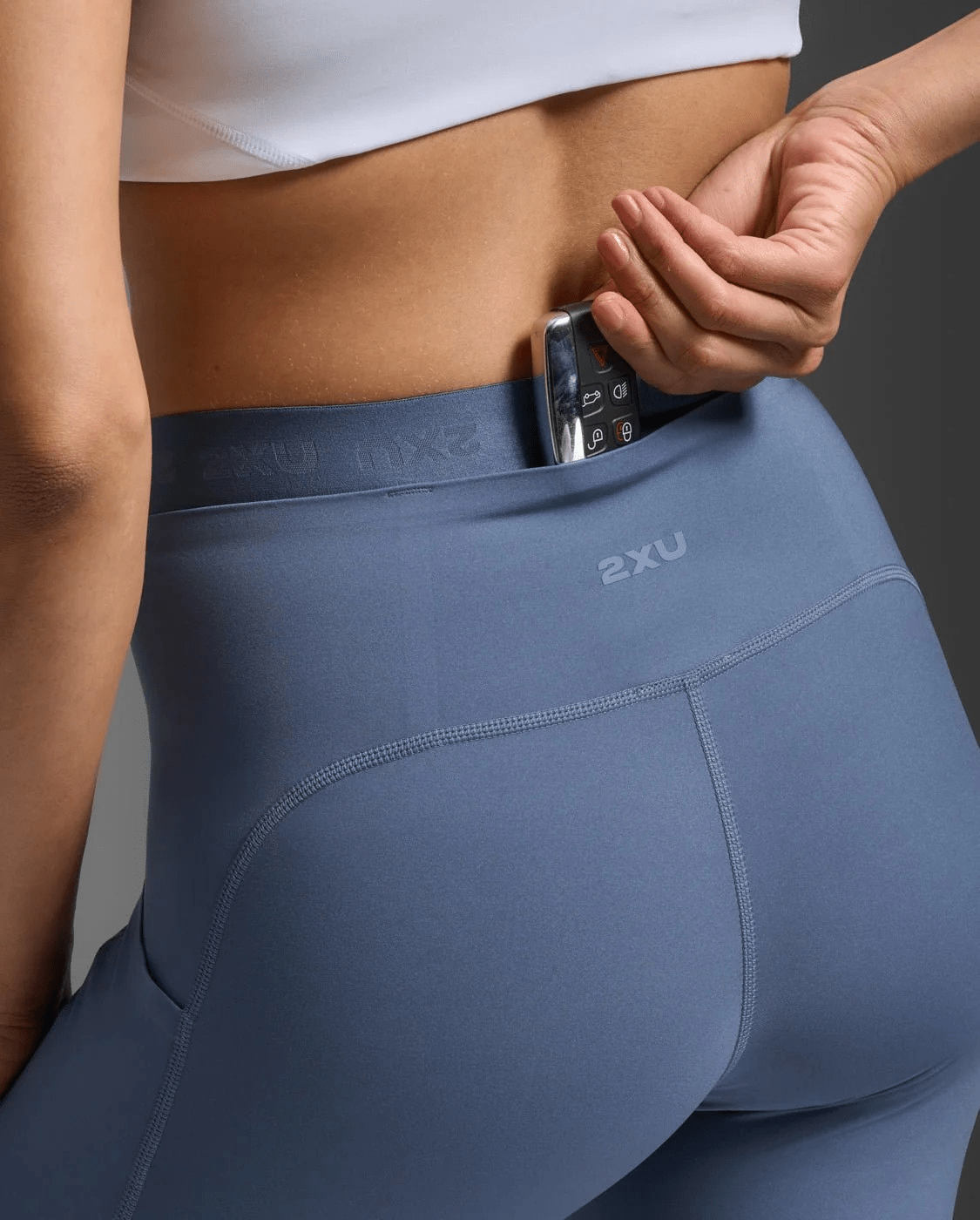 Women's 2XU Form Stash Hi - Rise Compression Tights - 44 - Xciter Sports Apparel
