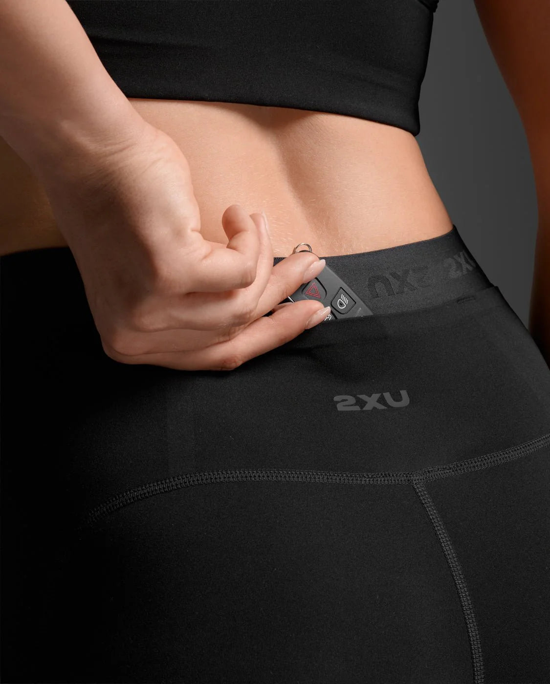 Women's 2XU Form Stash Hi - Rise Compression Tights - 4 - Xciter Sports Apparel
