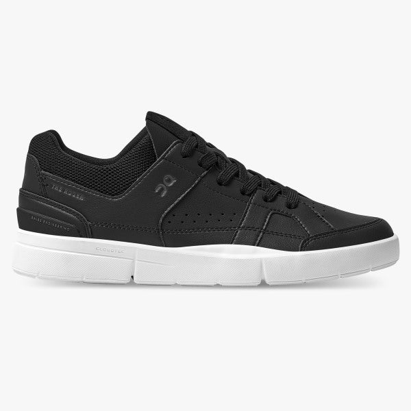 On The Roger Clubhouse Women's Sneakers - Black/White