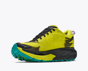 HOKA Mafate 5 Men's Trail Running Shoes in Black / Hoka Citrus - product view 3