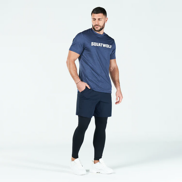 Core 7" ProTech 2-in-1 Shorts - Navy